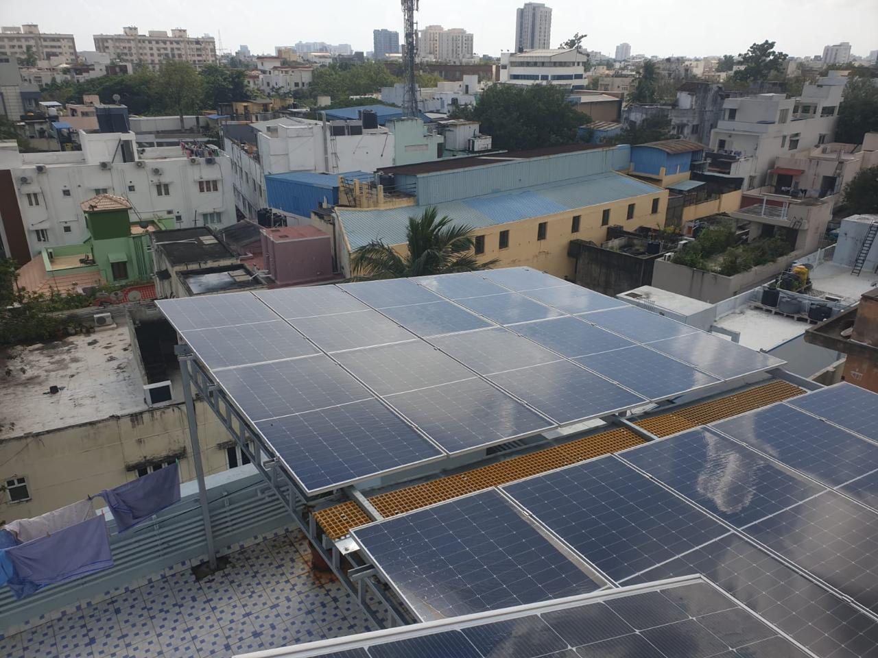 99 KWp at Siddhartha Medical College, Karnataka