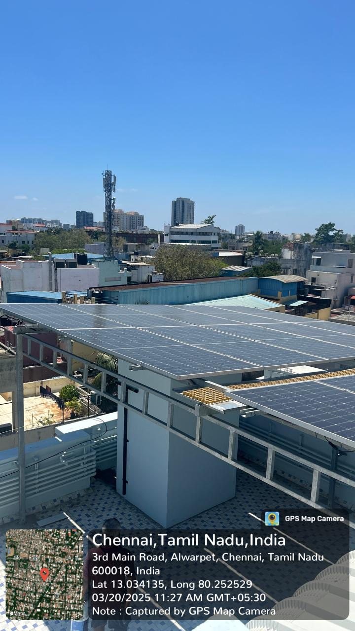 50 KWp at Raj Niwas, Port Blair