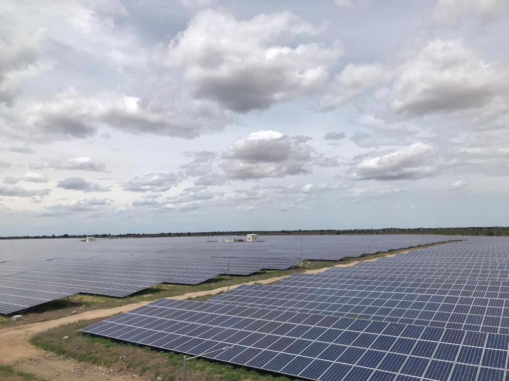 2 MW solar power plant in Uttar Pradesh